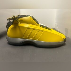 adidas Yellow and Gray Athletic Shoes